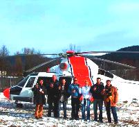 Elicopter pentru  incentive in Transylvania